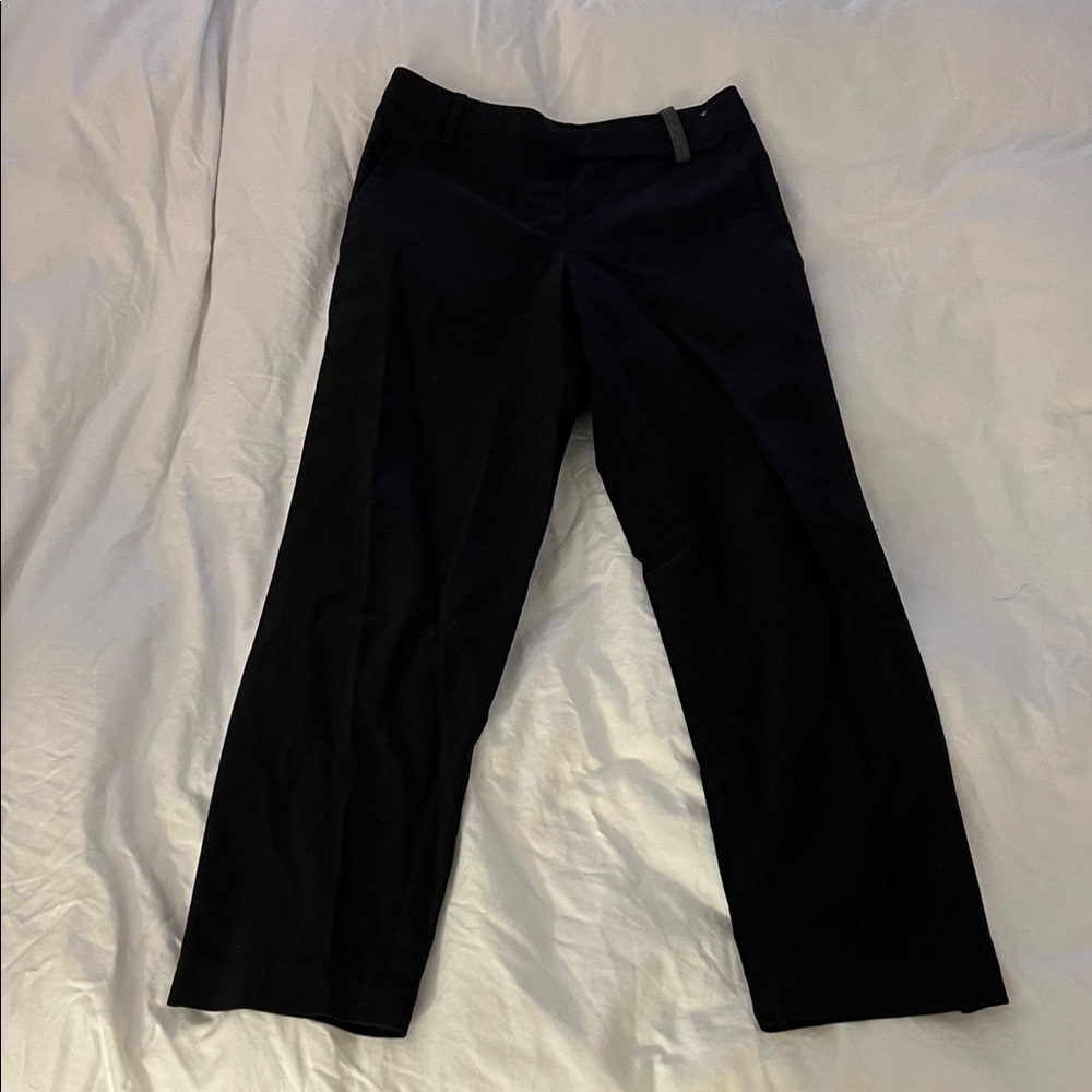 BRUNELLO CUCINELLI BLACK TROUSERS